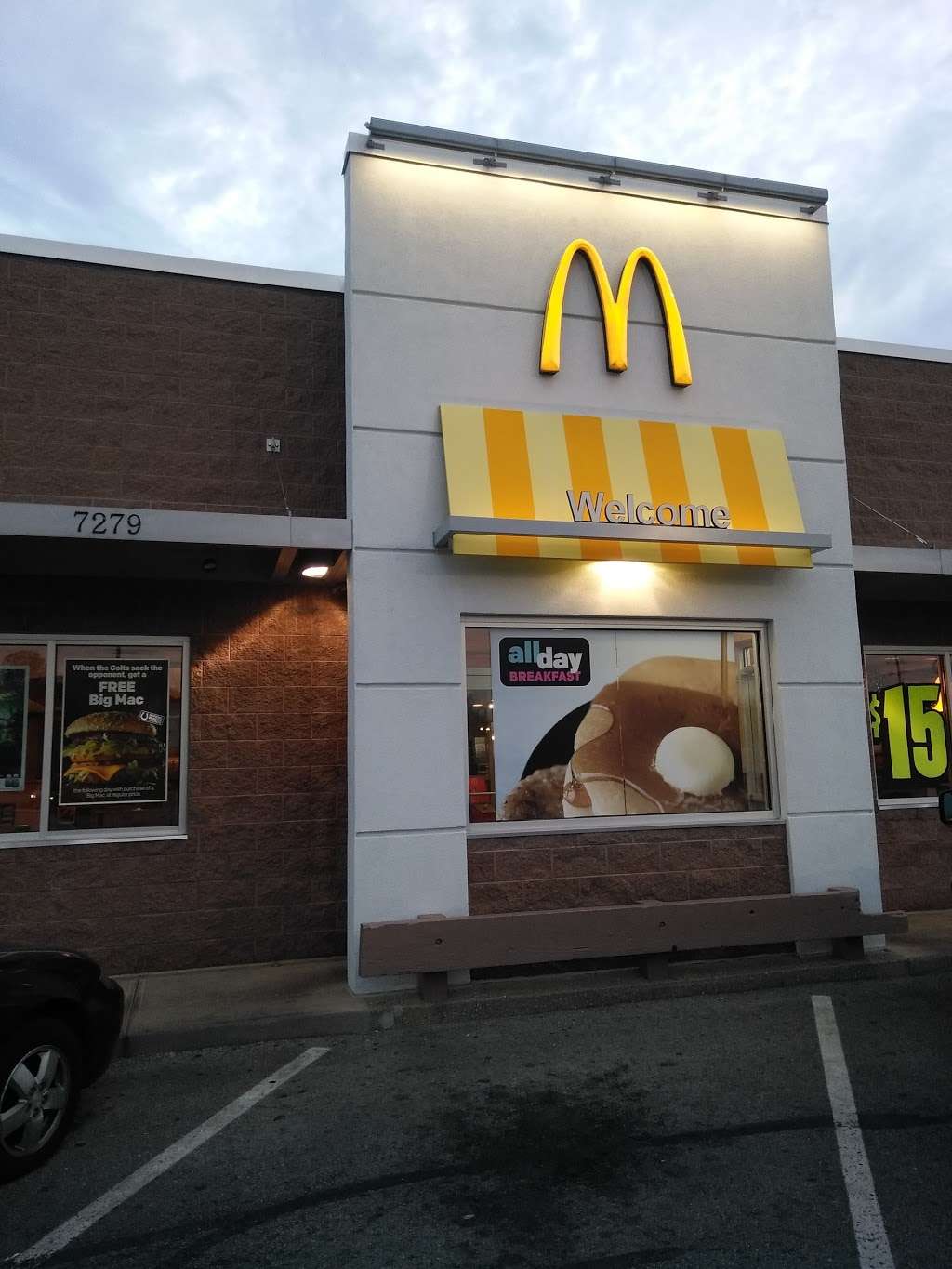 McDonalds | 7279 N Keystone Ave, Indianapolis, IN 46240, USA | Phone: (317) 254-1934