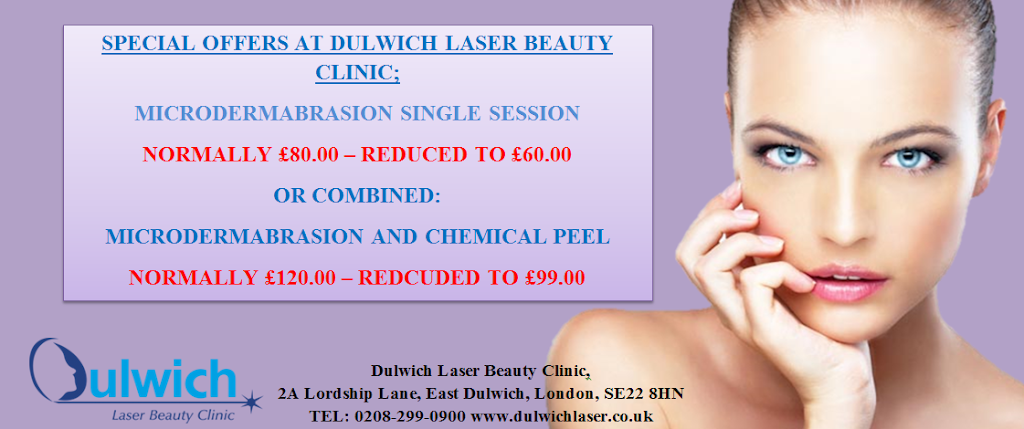 Dulwich Laser Beauty Clinic | 2a Lordship Ln, East Dulwich, London SE22 8HN, UK | Phone: 020 8299 0900