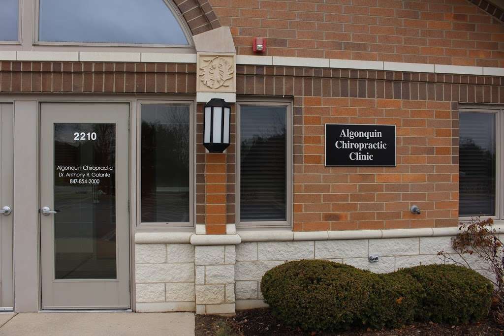 Algonquin Chiropractic Center | 2210 N Huntington Dr, Algonquin, IL 60102, USA | Phone: (847) 854-2000