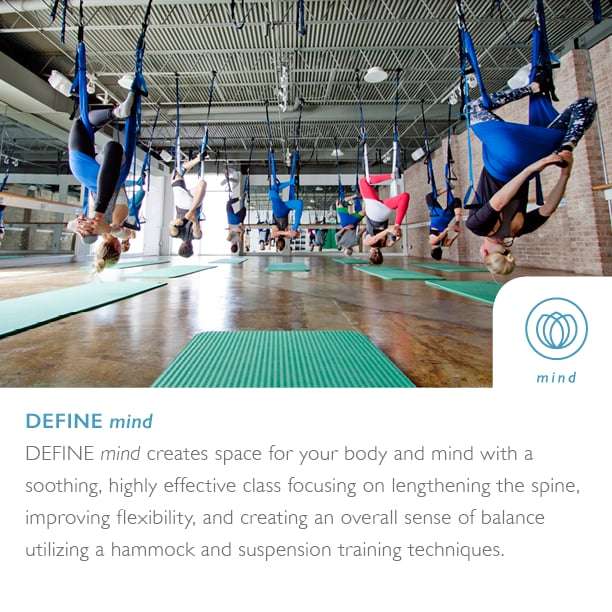 DEFINE: barre, cycle, yoga | Tanglewood | 5781 San Felipe St, Houston, TX 77057, USA | Phone: (713) 780-7799