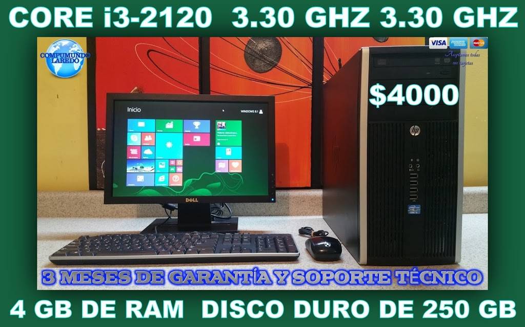 COMPUMUNDO | Calla Tomas Urbina Sur 417, Francisco Villa, 88284 Nuevo Laredo, Tamps., Mexico | Phone: 867 726 3314