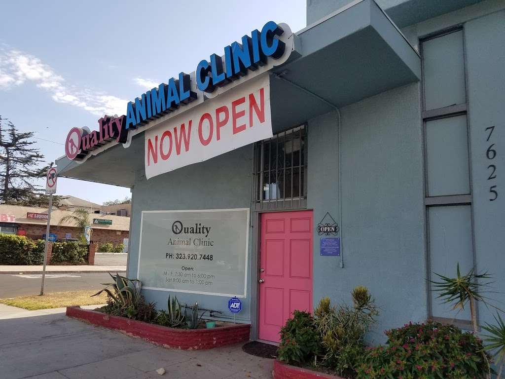 Quality Animal Clinic | 7625 Crenshaw Blvd, Los Angeles, CA 90043, USA | Phone: (323) 920-7445