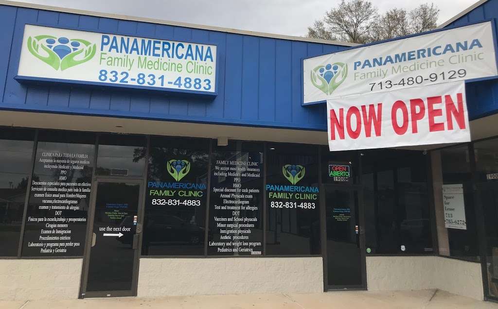 Panamericana Family Clinic | 1900 Blalock Rd Suite M, Houston, TX 77080, USA | Phone: (832) 831-4883