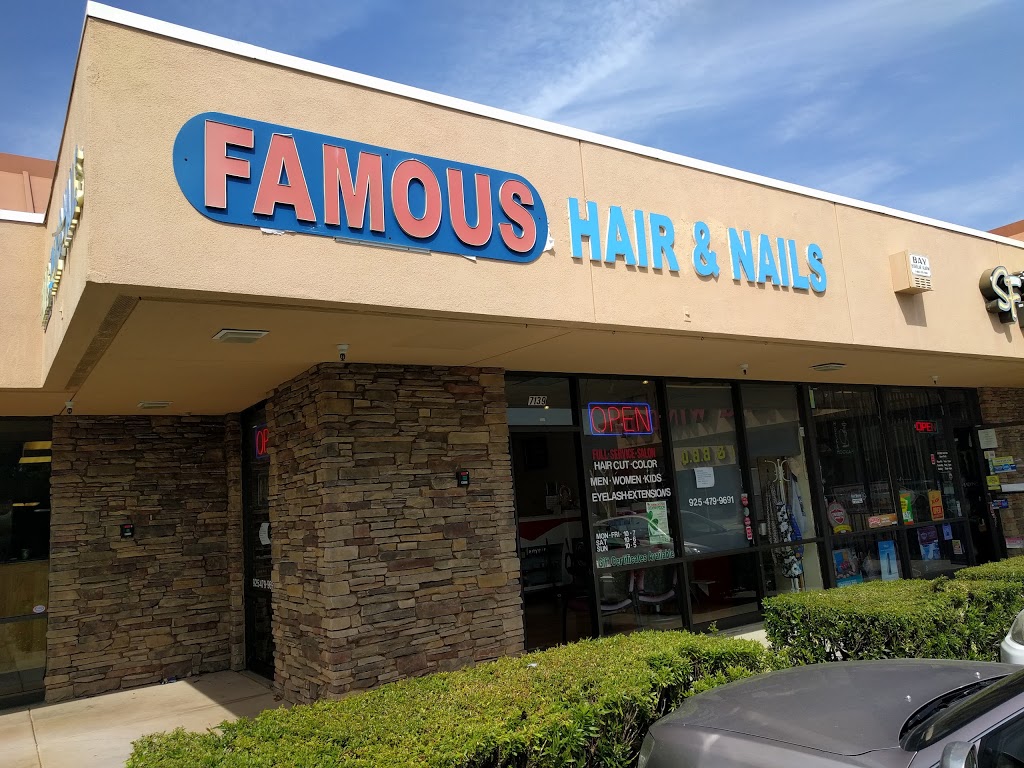 Famous Hair & Nails | 7139 Amador Plaza Rd, Dublin, CA 94568, USA | Phone: (925) 479-9691