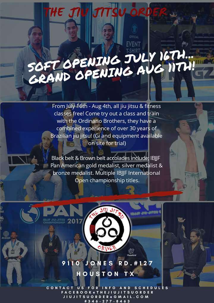 The Jiu Jitsu Order - Ordinario Brothers Brazilian Jiu Jitsu - P | 9110 Jones Rd #127, Houston, TX 77065, USA | Phone: (346) 277-8463