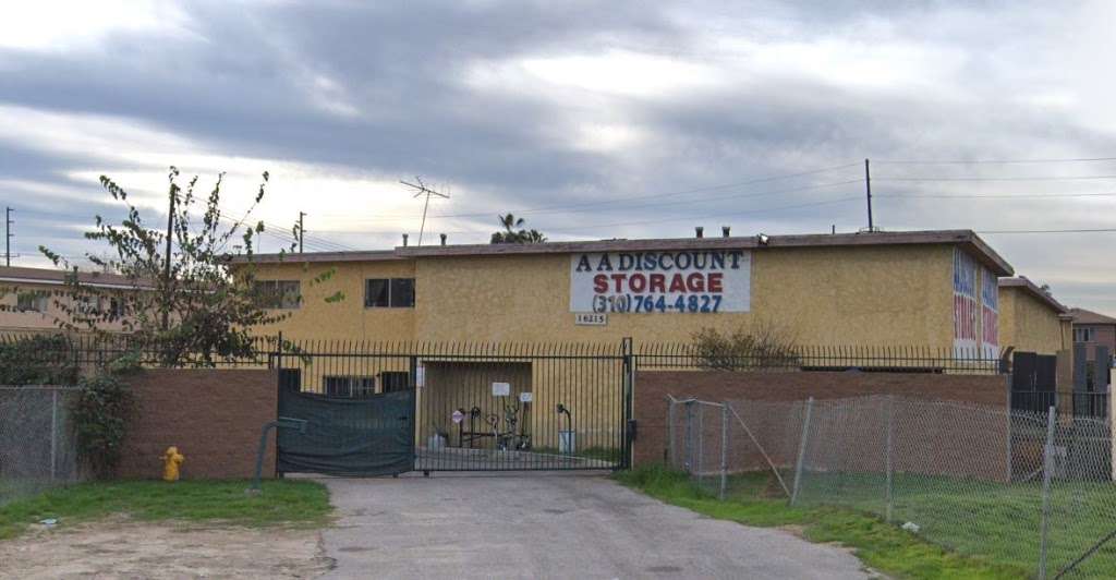 A A Discount Storage | 16215 Atlantic Ave, Compton, CA 90221, USA | Phone: (310) 764-4827