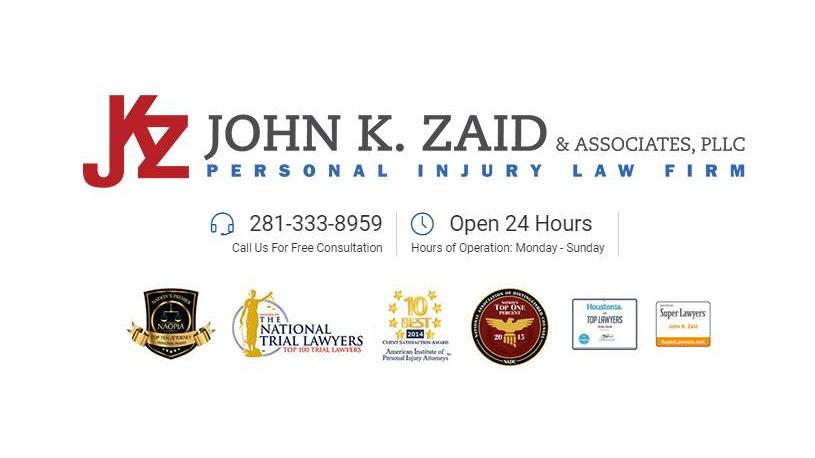 John K. Zaid & Associates | 16951 Feather Craft Ln, Houston, TX 77058, USA | Phone: (281) 333-8959