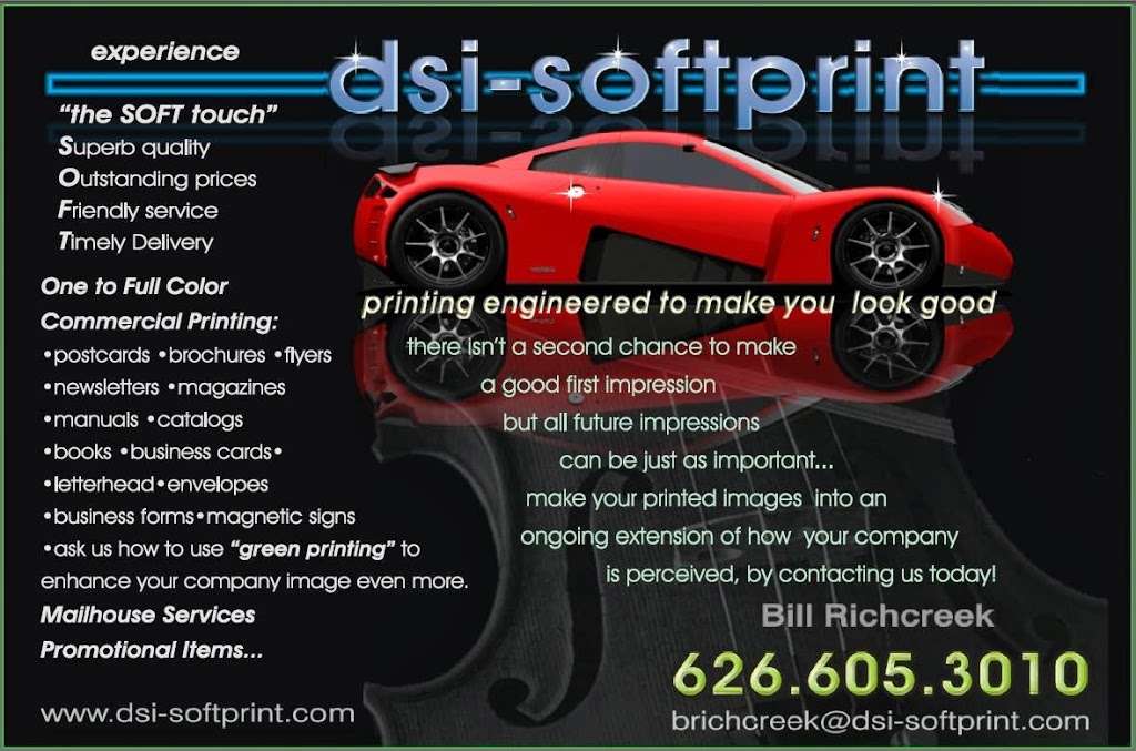 DSI-SoftPrint | 2640 S Myrtle Ave, Monrovia, CA 91016, USA | Phone: (626) 605-3010