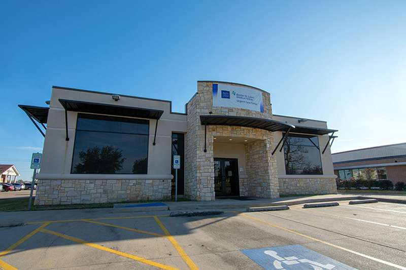 Baylor St. Lukes Medical Group - Urgent Care Center | 217A Oak Dr S, Lake Jackson, TX 77566, USA | Phone: (979) 480-9334