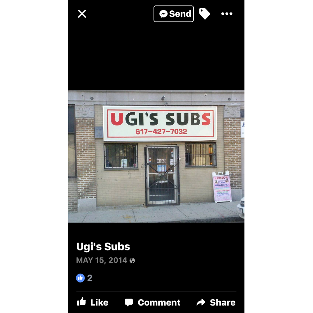 Ugis Subs | 68 Warren St, Roxbury, MA 02119, USA | Phone: (617) 427-7032