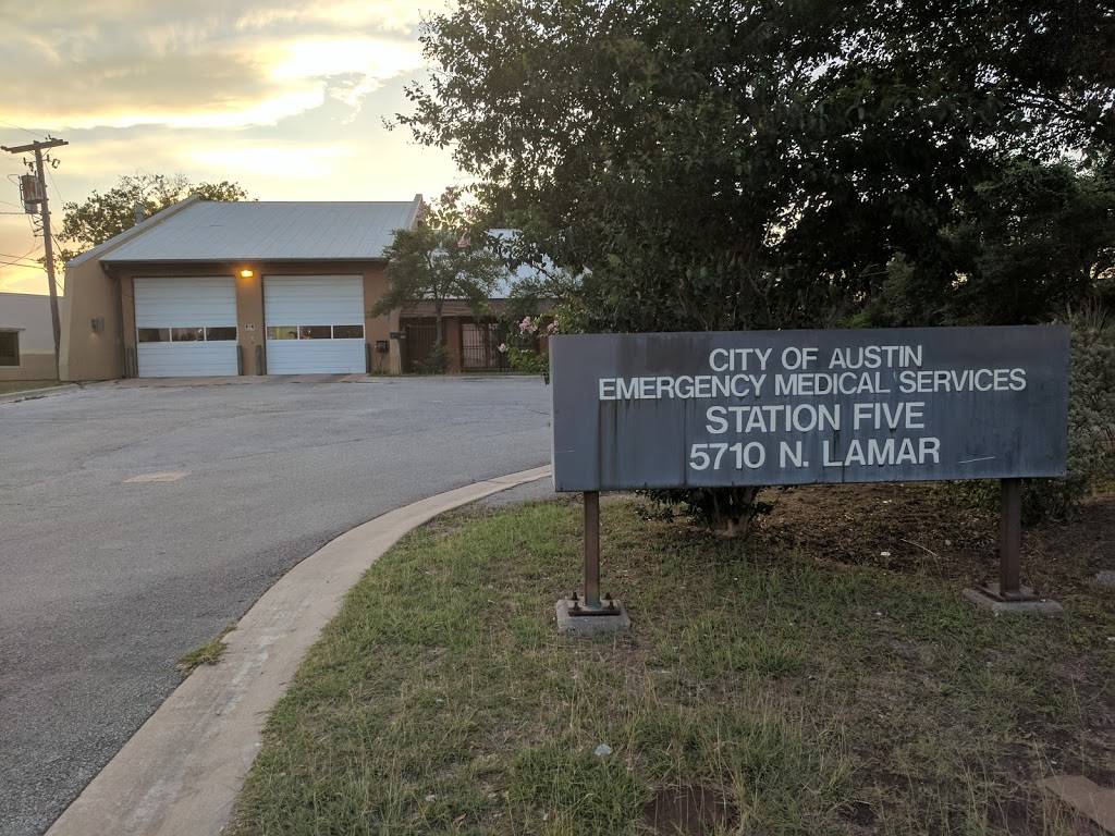 Austin-Travis County EMS Station 5 | 5710 N Lamar Blvd, Austin, TX 78752, USA | Phone: (512) 972-7200