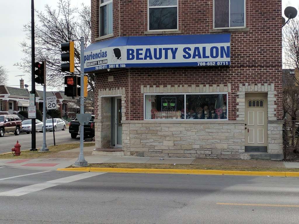 Apariencias Beauty Salon | 5801 W 16th St, Cicero, IL 60804, USA | Phone: (708) 652-0711