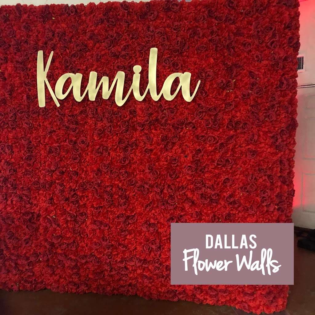 Dallas Flower Walls | 1400 W Irving Blvd Suite 201, Irving, TX 75060, USA | Phone: (972) 460-6616