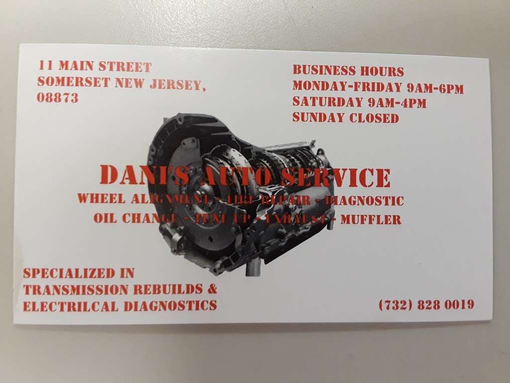 Danis Auto Service | 11 Main St, Somerset, NJ 08873, USA | Phone: (732) 828-0019