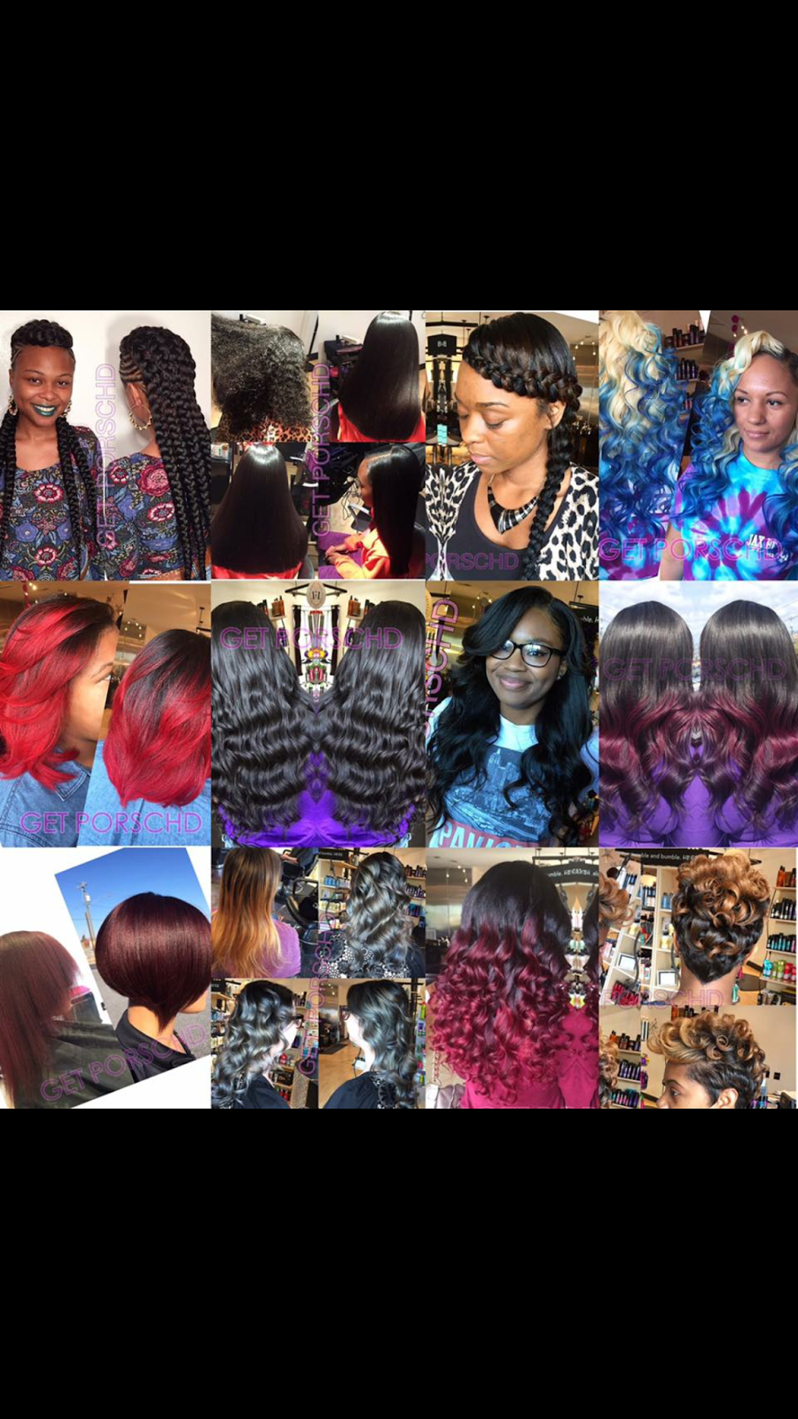 Get Porschd Salon | 332 U.S. Hwy 70 SW, Hickory, NC 28602, USA | Phone: (828) 381-6117