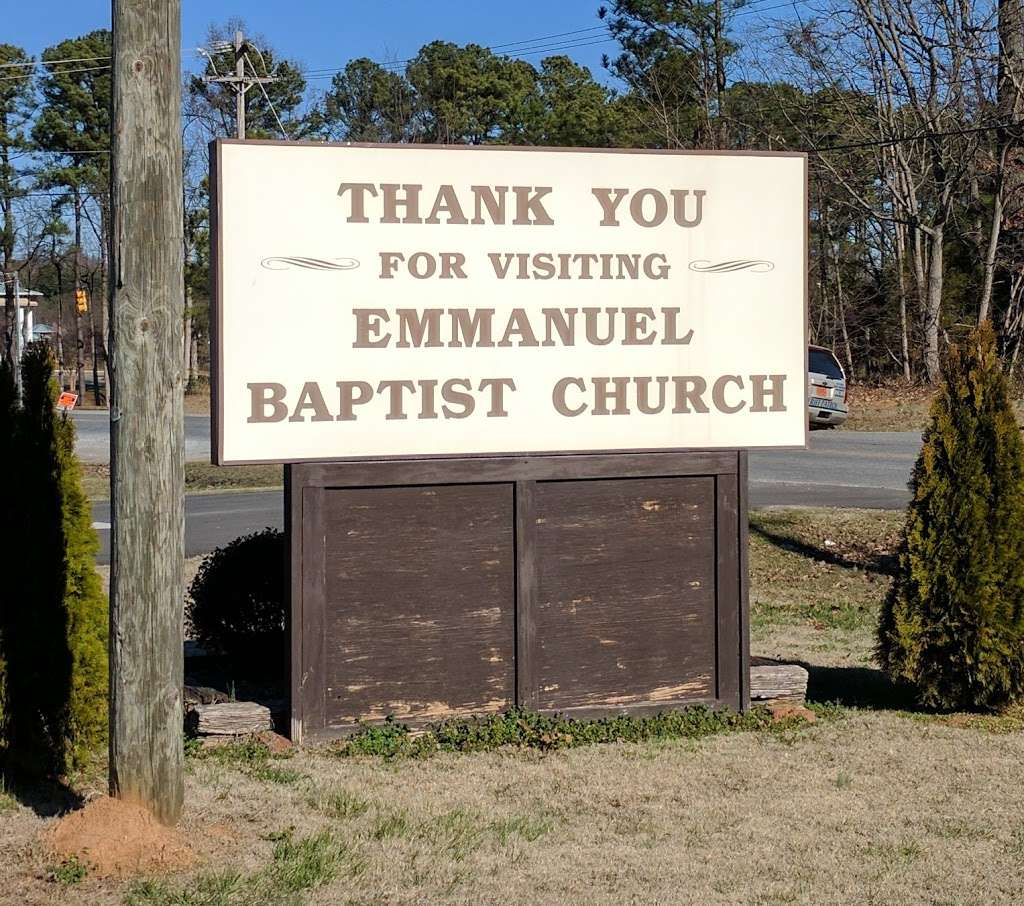 Emmanuel Baptist Church | 102 Canterbury Rd, Kings Mountain, NC 28086, USA | Phone: (704) 730-7855