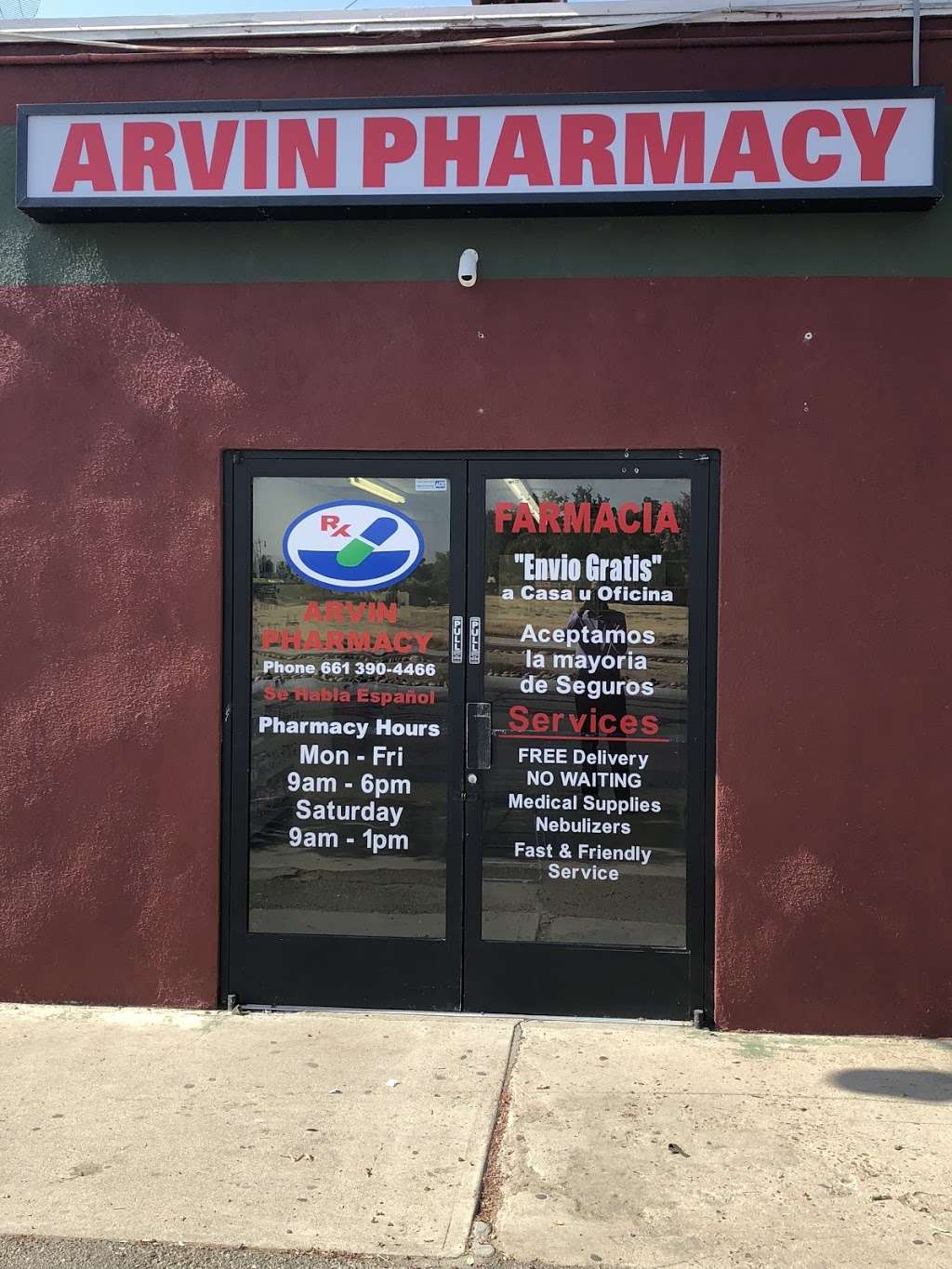 Arvin pharmacy | 1241 Bear Mountain Blvd, Arvin, CA 93203, USA | Phone: (661) 390-4466