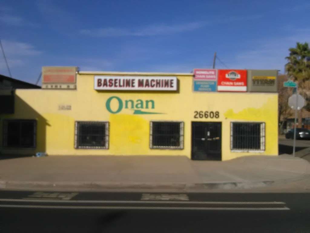 Baseline Machine | 26608 Base Line St, Highland, CA 92346, USA | Phone: (909) 862-8633