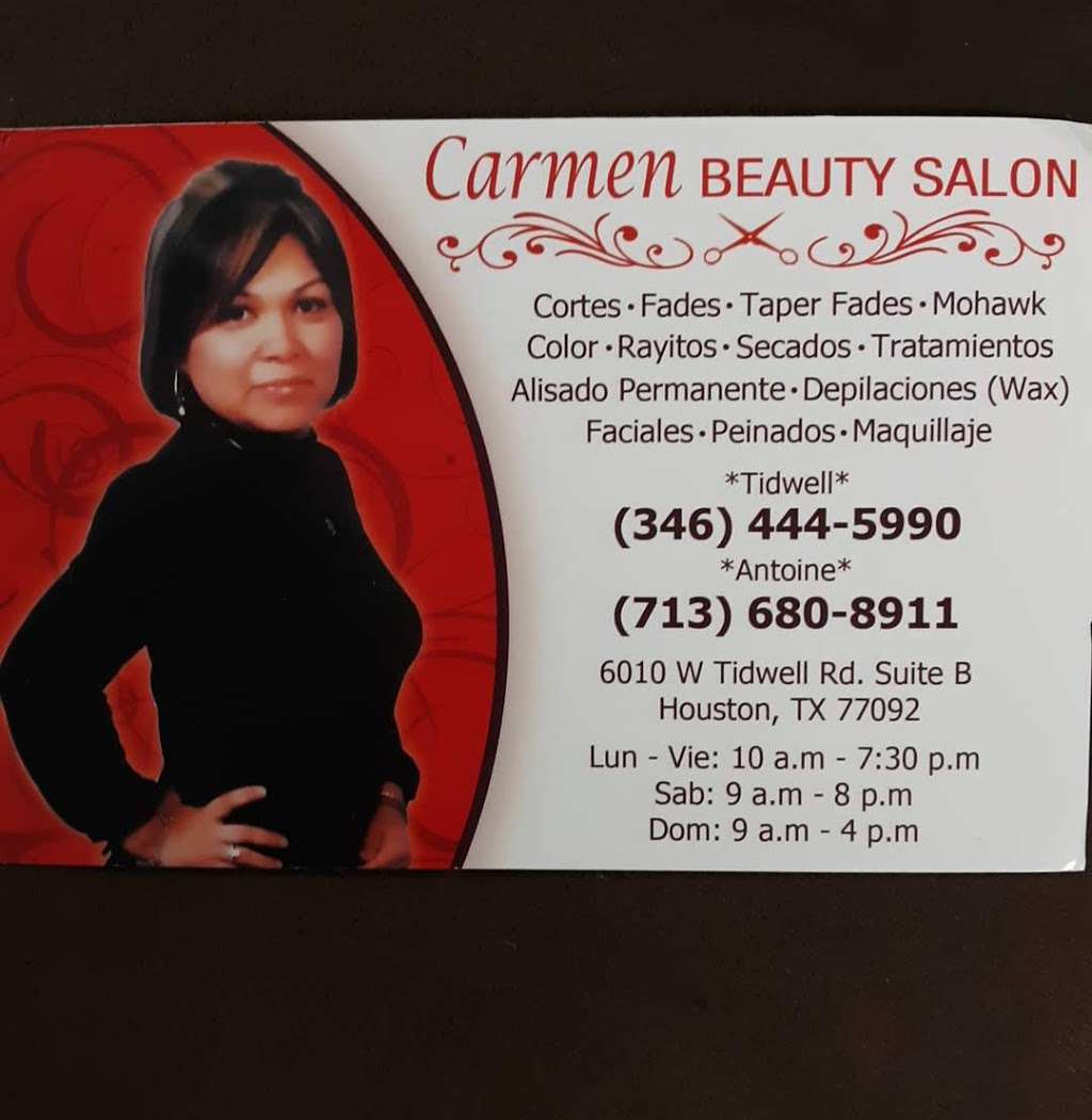 Carmens Beauty Salon | 6010 W Tidwell Rd, Houston, TX 77092, USA | Phone: (346) 444-5990