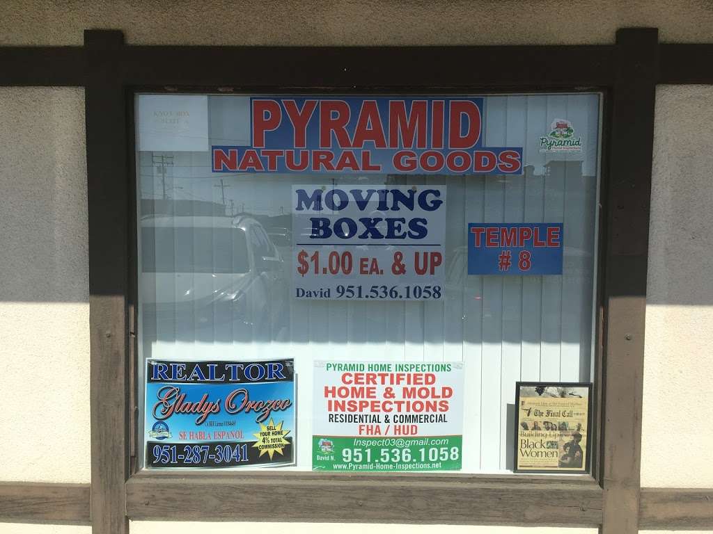 Pyramid Natural Goods | 22876 Alessandro Blvd unit c, Moreno Valley, CA 92553, USA | Phone: (951) 364-3277