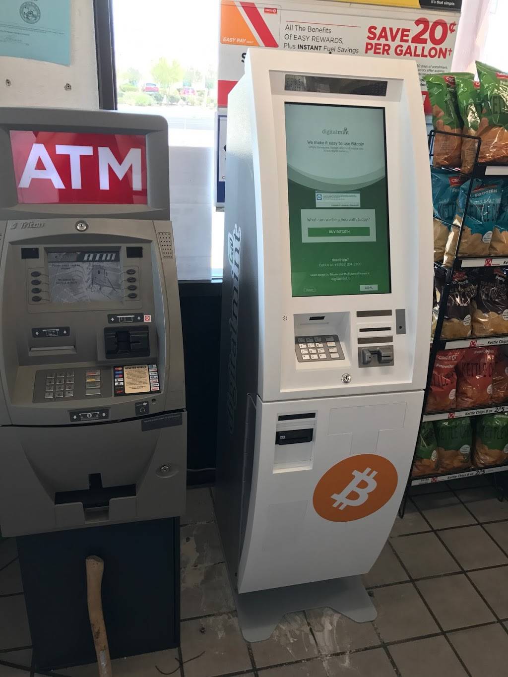 DigitalMint Bitcoin ATM | 2390 N Decatur Blvd, Las Vegas, NV 89108, USA | Phone: (855) 274-2900