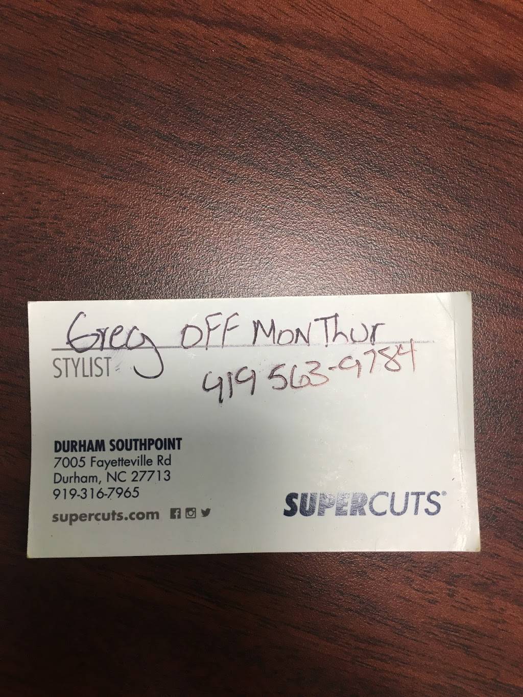 Supercuts | 7005 Fayetteville Rd #102, Durham, NC 27713, USA | Phone: (919) 316-7965