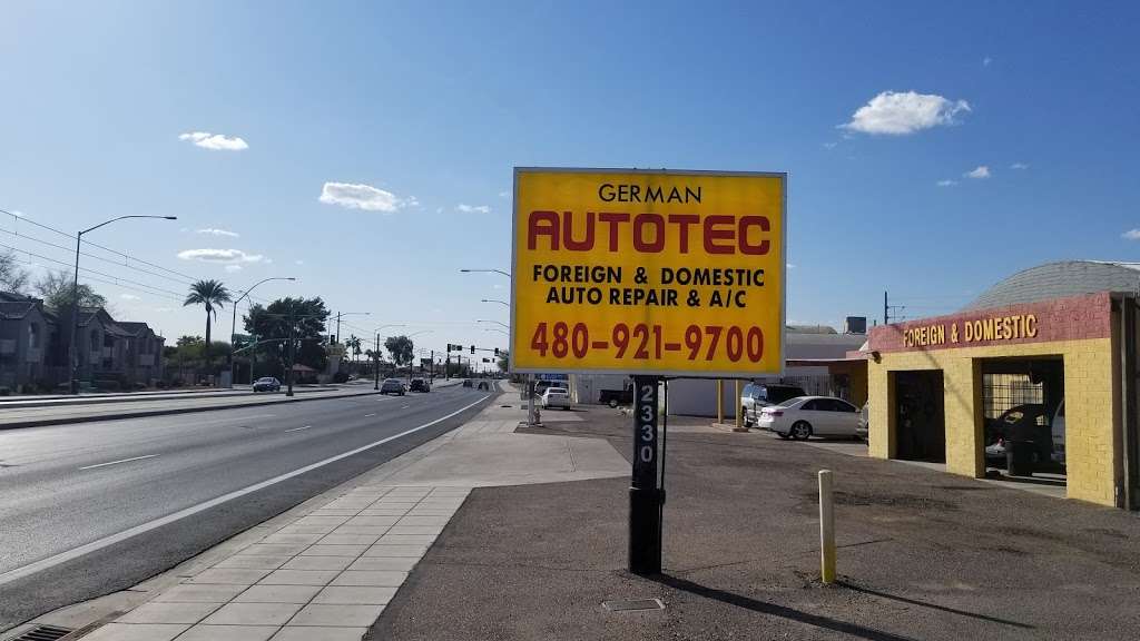 German Autotec | 2330 W Main St, Mesa, AZ 85201, USA | Phone: (480) 921-9700