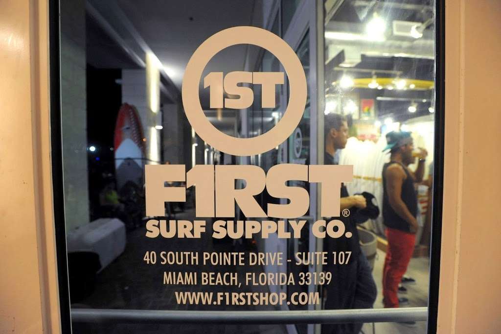 F1RST Surf Shop | 161 Ocean Dr, Miami Beach, FL 33139, USA | Phone: (305) 397-8103