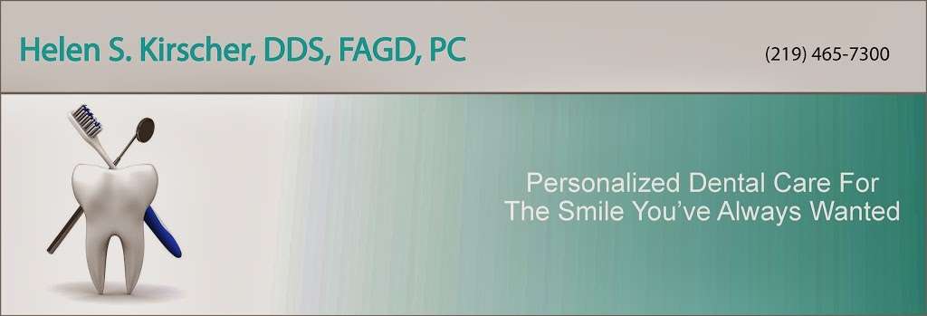 Helen S. Kirscher, DDS, MAGD, PC | 177 US-30, Valparaiso, IN 46385, USA | Phone: (219) 465-7300