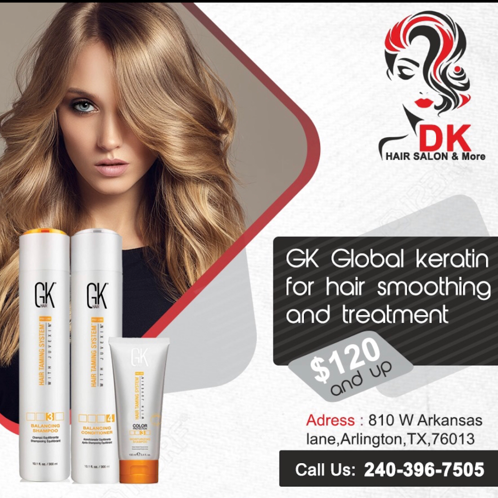 DK HAIR SALON & More | 810 W Arkansas Ln, Arlington, TX 76013, USA | Phone: (682) 217-1077