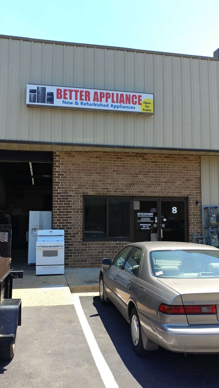 Better Appliance/ Refurbished Appliances | 5325 Beech Rd #8, Marlow Heights, MD 20748, USA | Phone: (202) 944-0266