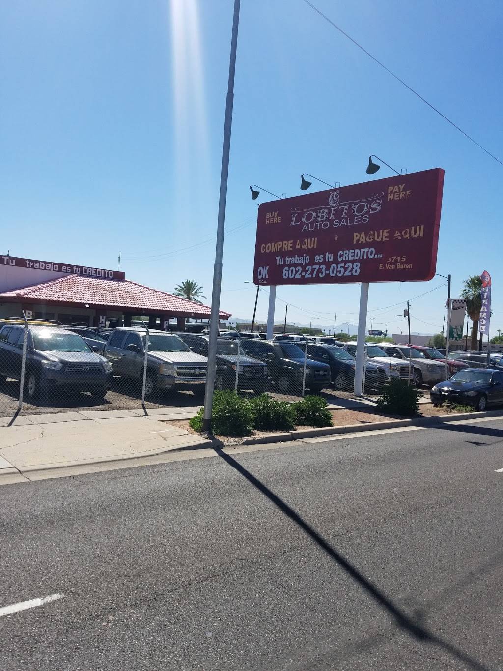 Lobitos Auto Sales LLC | 3715 E Van Buren St, Phoenix, AZ 85008, USA | Phone: (602) 273-4787