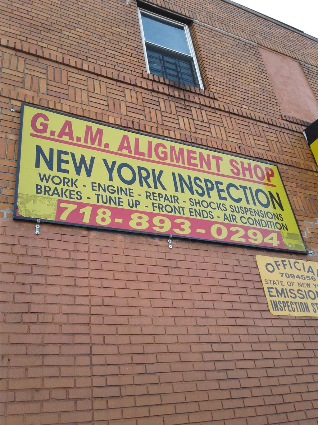 G.A.M. Alignment Shop | 1318 Randall Ave, The Bronx, NY 10474, USA | Phone: (718) 893-0294