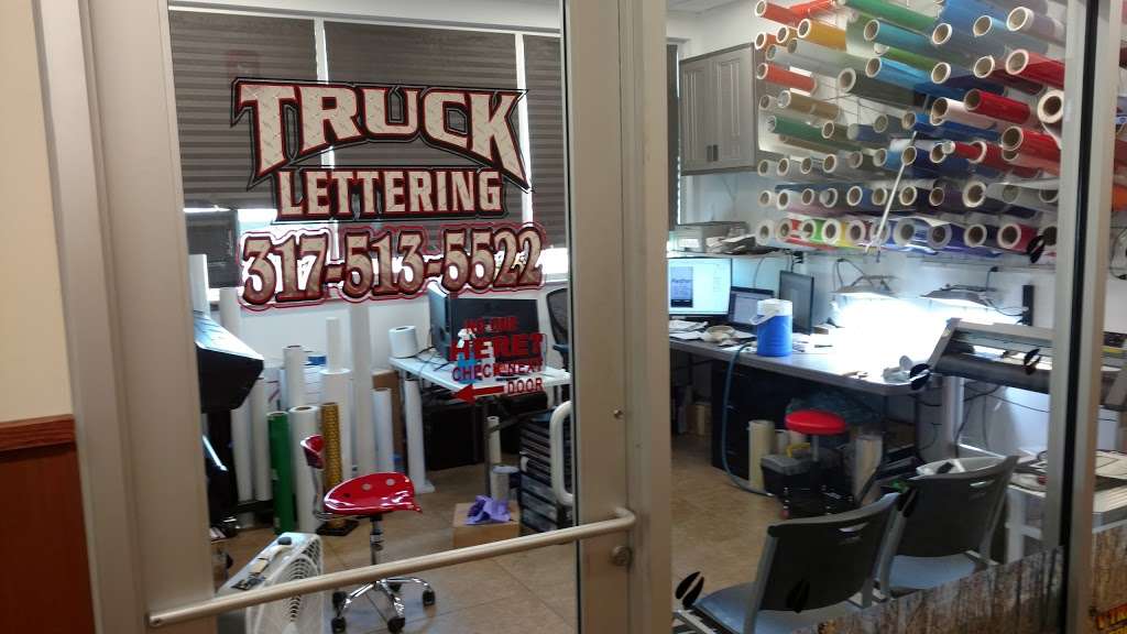 Truck Lettering | 1720 Thompson Rd, Indianapolis, IN 46217, USA | Phone: (317) 513-5522