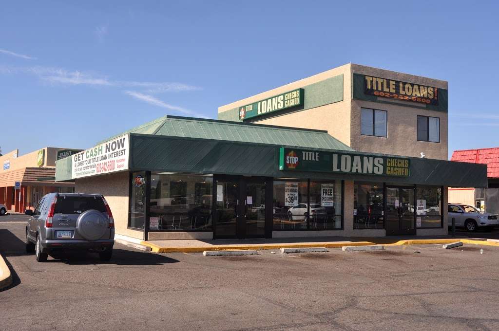 1 Stop Title Loans | 5036 W Cactus Rd #4, Glendale, AZ 85304, USA | Phone: (602) 264-2400