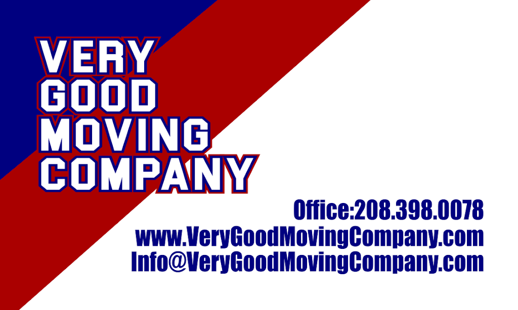 Very Good Moving Company | 2773 Christine St, Boise, ID 83704, USA | Phone: (208) 398-0078