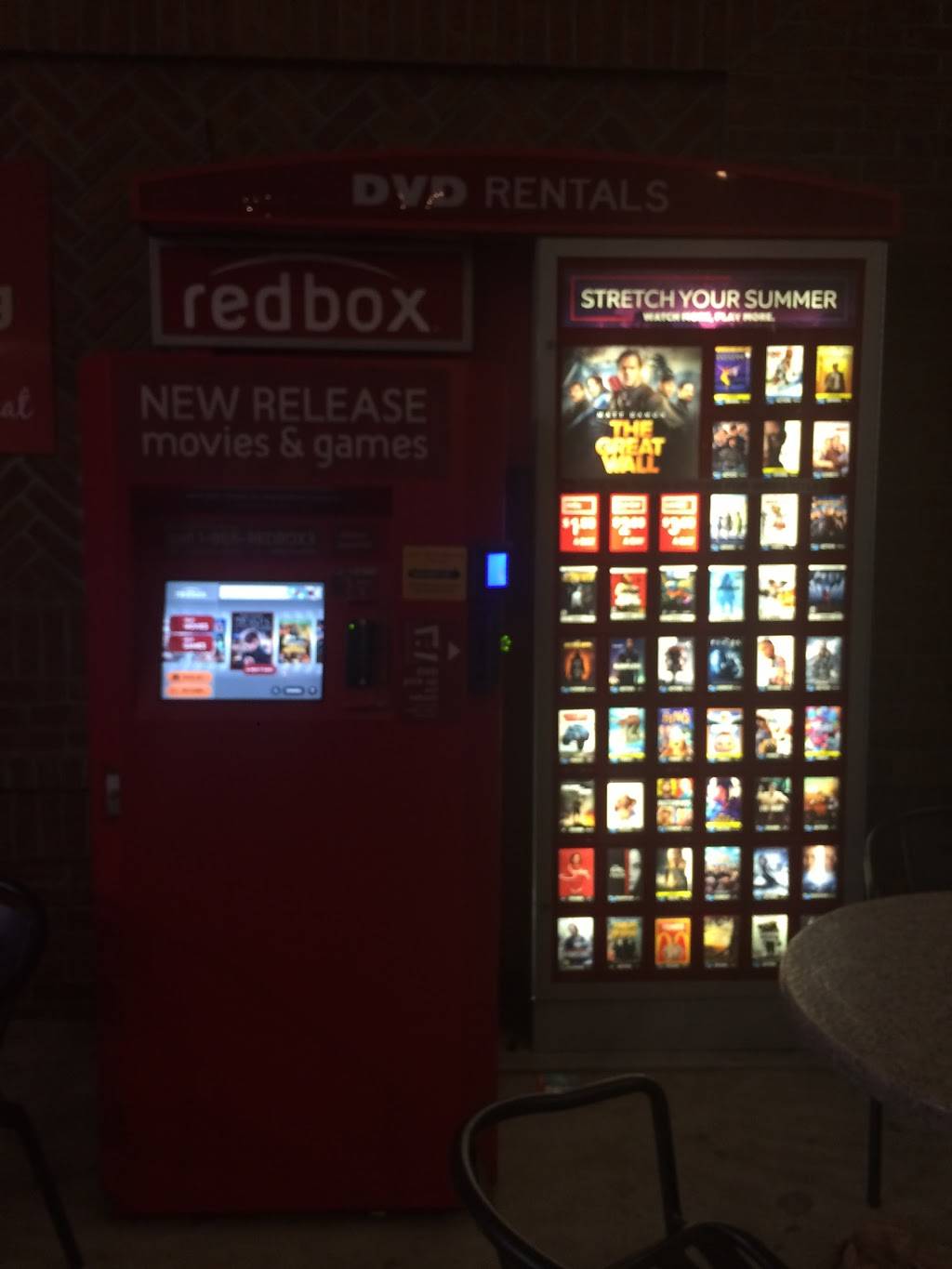 Redbox | 120 St Albans Dr, Raleigh, NC 27609, USA | Phone: (866) 733-2693