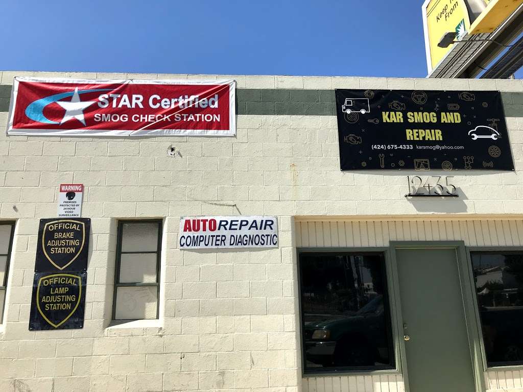 Kar Smog and Repair | 12435 Prairie Ave, Hawthorne, CA 90250, USA | Phone: (424) 675-4333