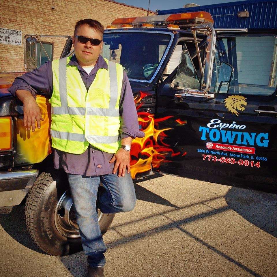 Espino Towing and Express Auto & Tires | 3908 W North Ave, Stone Park, IL 60165, USA | Phone: (773) 569-9814