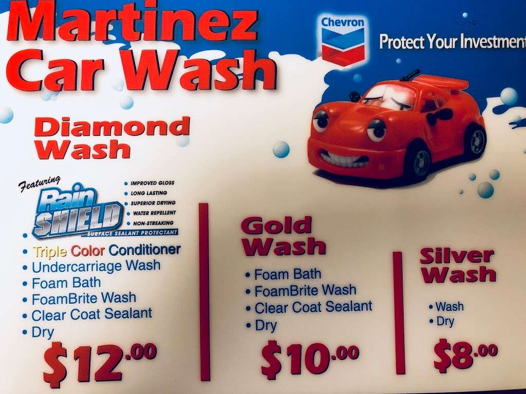 Chevron Martinez Car Wash | 61 Arthur Rd, Martinez, CA 94553, USA | Phone: (925) 372-8700