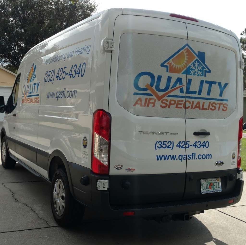 Quality Air Specialists | 3815 S Hwy 314 A, Ocklawaha, FL 32179, USA | Phone: (352) 425-4340