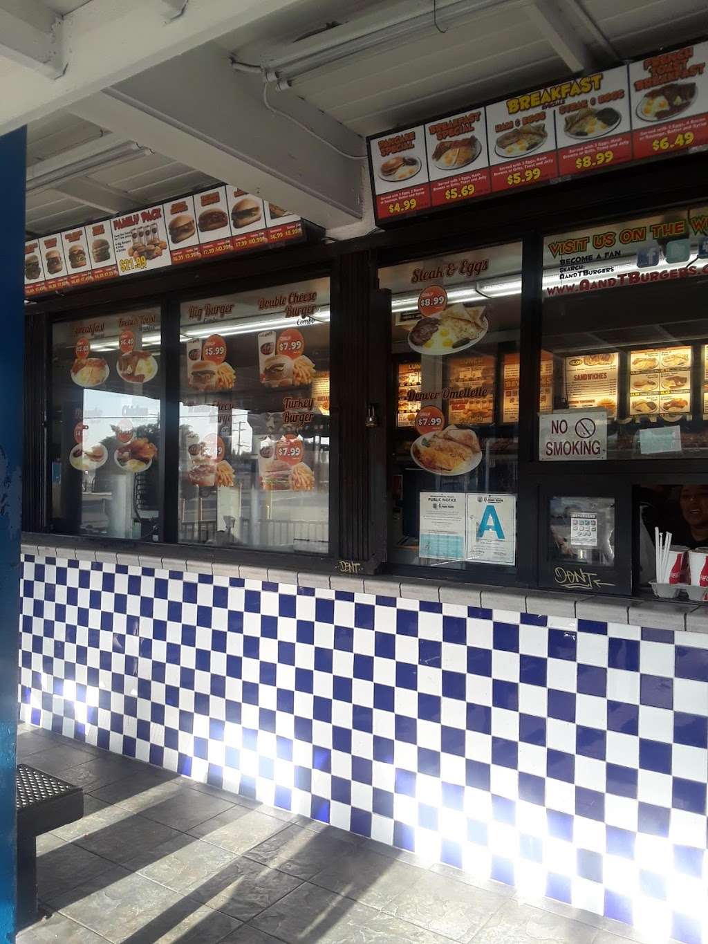 A&T Burgers #2 | 9401 S Avalon Blvd, Los Angeles, CA 90003, USA | Phone: (323) 754-0709