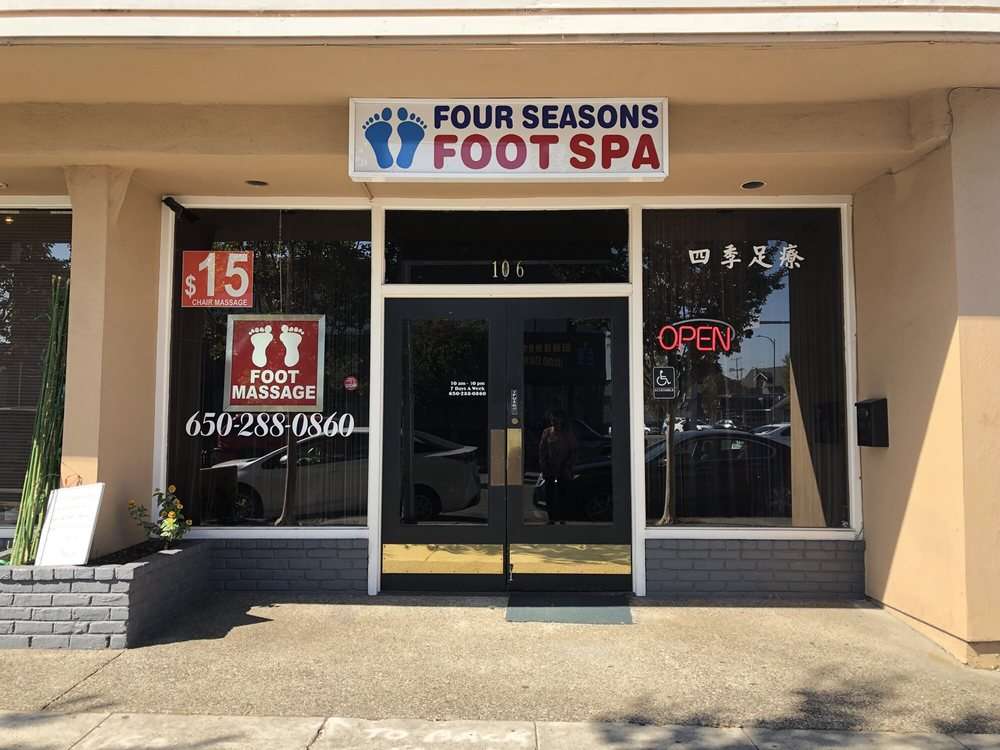 Four Seasons Foot Spa | 106 Park Place, Millbrae, CA 94030, USA | Phone: (650) 288-0860