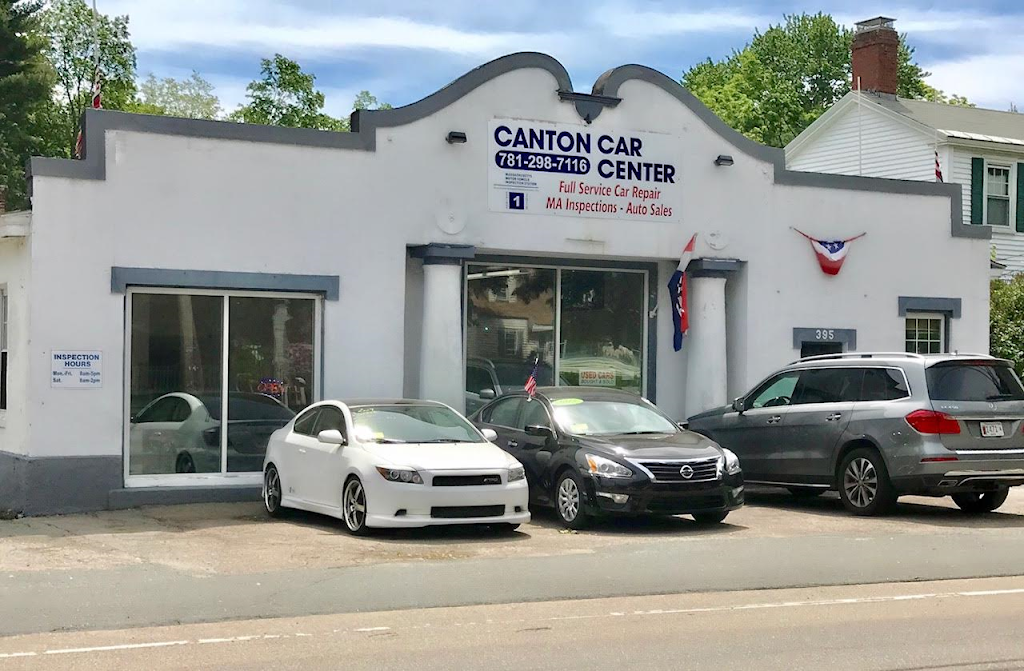 Canton Car Center Inc. | 395 Washington St, Canton, MA 02021, USA | Phone: (781) 298-7116