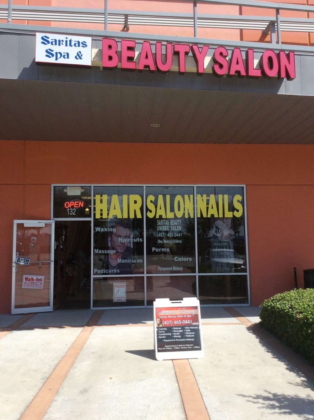 Saritas Beauty Salon & Spa | 8701 W Irlo Bronson Memorial Hwy #132, Kissimmee, FL 34747, USA | Phone: (407) 465-0441