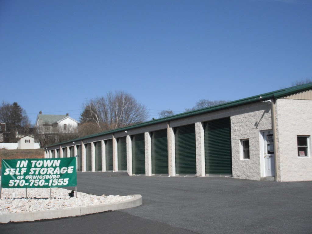 In Town Self Storage of Orwigsburg | 231 S Wayne St, Orwigsburg, PA 17961, USA | Phone: (570) 750-1555