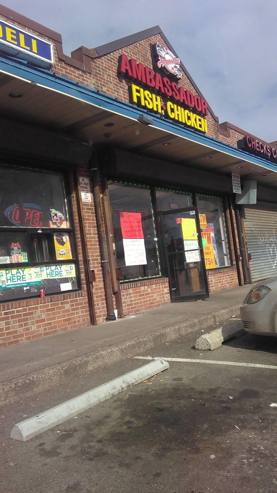 Ambassador Fish & Chicken | 139 Clinton Ave, Newark, NJ 07103, USA | Phone: (973) 273-9700