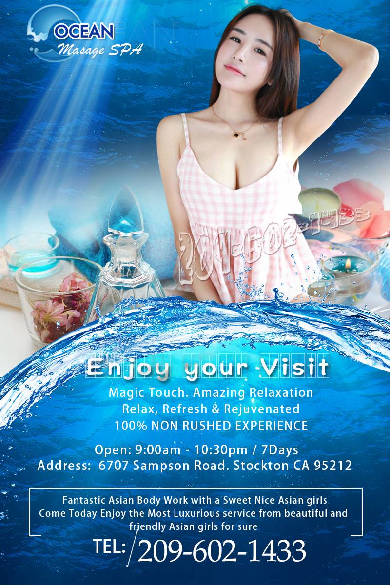 Asian Massage Ocean SPA | 6707 Sampson Rd, Stockton, CA 95212, USA | Phone: (209) 602-1433