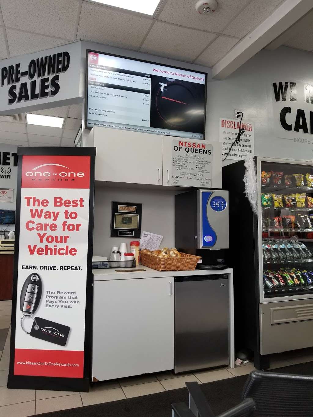 Nissan of Queens Service Center | 85-24 Rockaway Blvd, Ozone Park, NY 11416, USA | Phone: (718) 835-5200