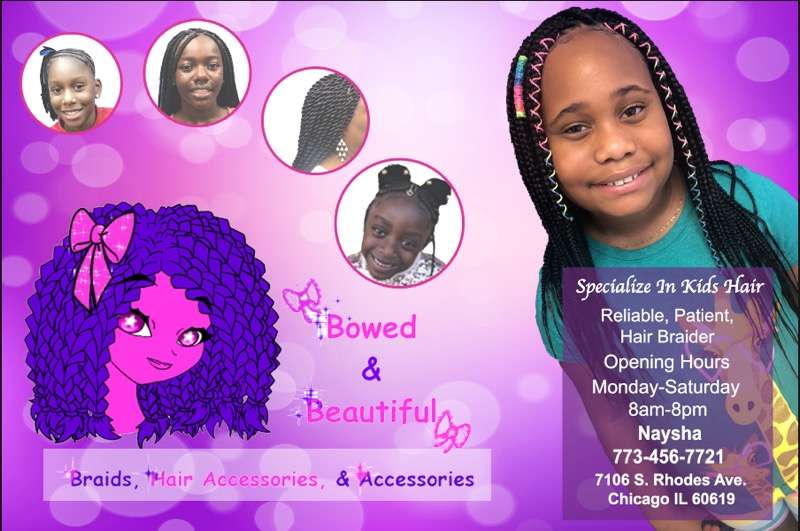 Bowed & Beautiful LLC | 7106 S Rhodes Ave, Chicago, IL 60619, USA | Phone: (773) 456-7721